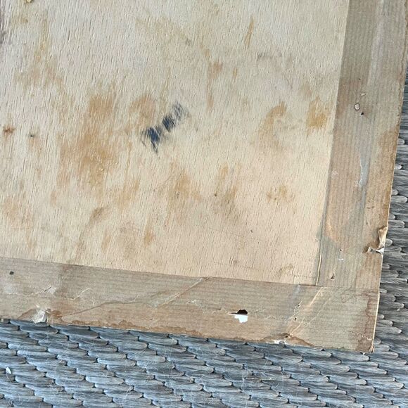 Vintage Margaret Keane 1963 Big Eye Framed Textured Print Ballerina Class kitsch - Picture 11 of 15